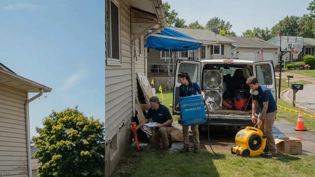 Ceiling Leak Cleanup in Alto, MI near me