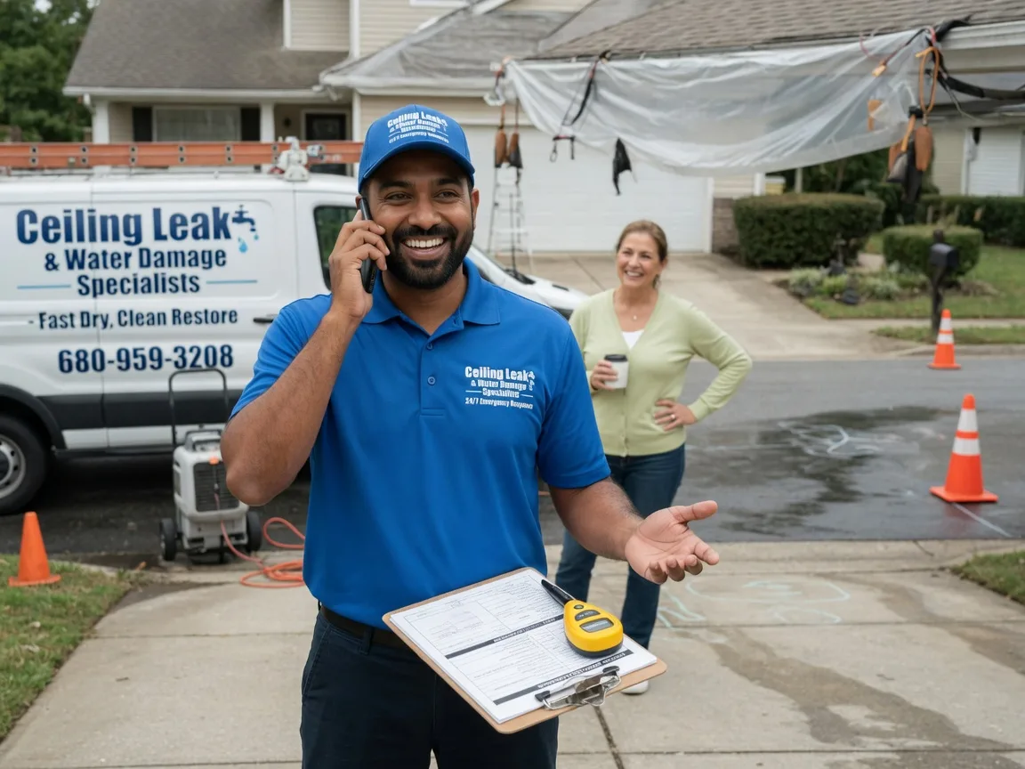 Ceiling Leak Cleanup Alto, MI FAQs
